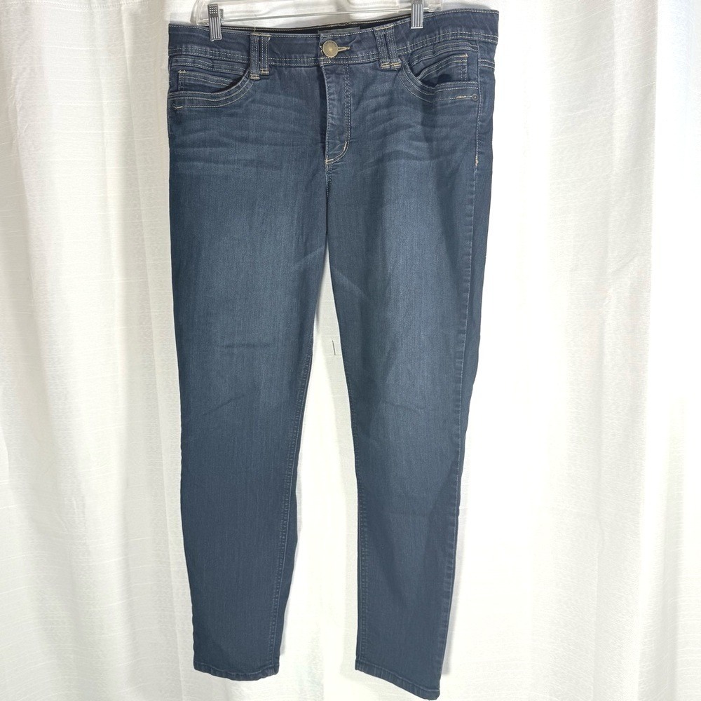 Democracy Dark Blue Ab Technology size 16 Skinny Stretch Jeans